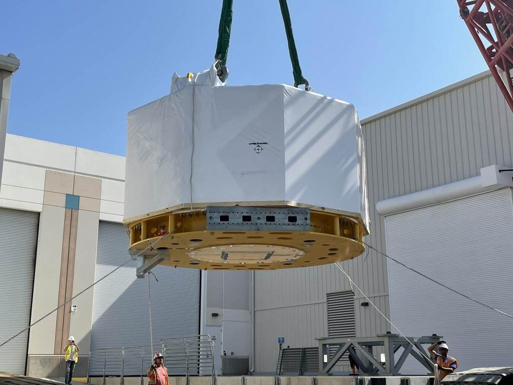 Second central solenoid module travelling